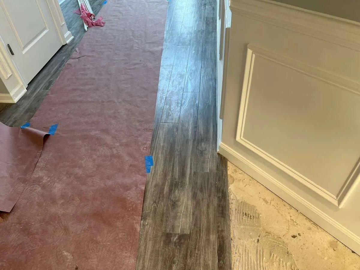 Completed marble shower restoration in Austintown